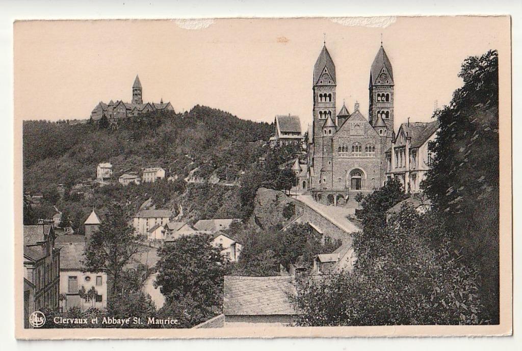 Luxembourg Clervaux et Abbaye St. Maurice, Verzenden, Ongelopen, België en Luxemburg