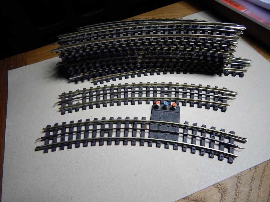 Trix Express Rails 4312 lot de 15 pièces et extra rail d'ali, Enlèvement ou Envoi, Trix, Rails, Courant continu