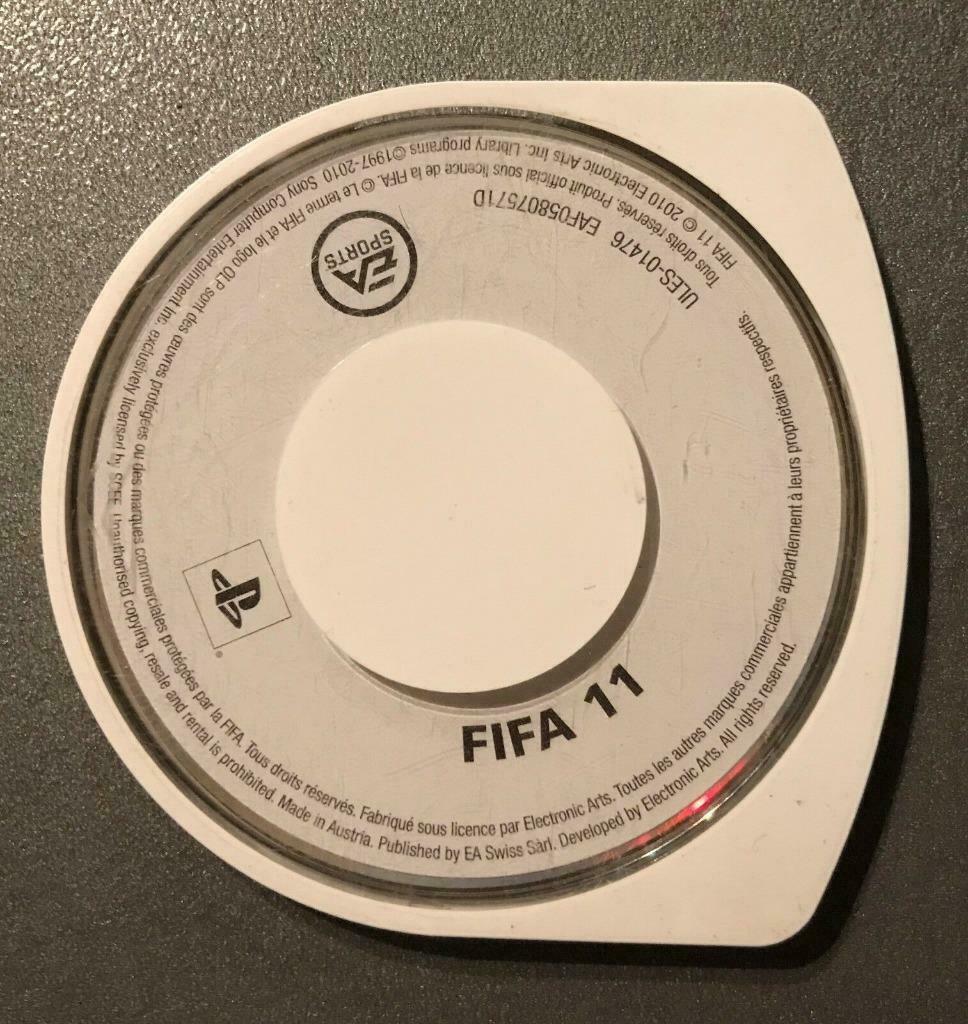 Fifa 11 pour PSP (sans pochette), Consoles de jeu & Jeux vidéo, Jeux | Sony PlayStation Portable, Enlèvement ou Envoi, Utilisé