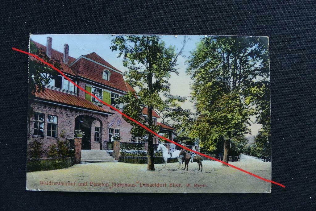 Postkaart 15/6/1914 Eller Pension Jägerhaus, Duitsland, Ophalen of Verzenden, Voor 1920, Gelopen, Duitsland