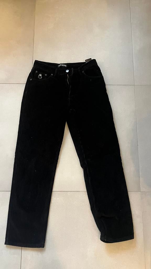 Zwarte nnsns broek, Ophalen of Verzenden, Zo goed als nieuw, Zwart, W28 - W29 (confectie 36)