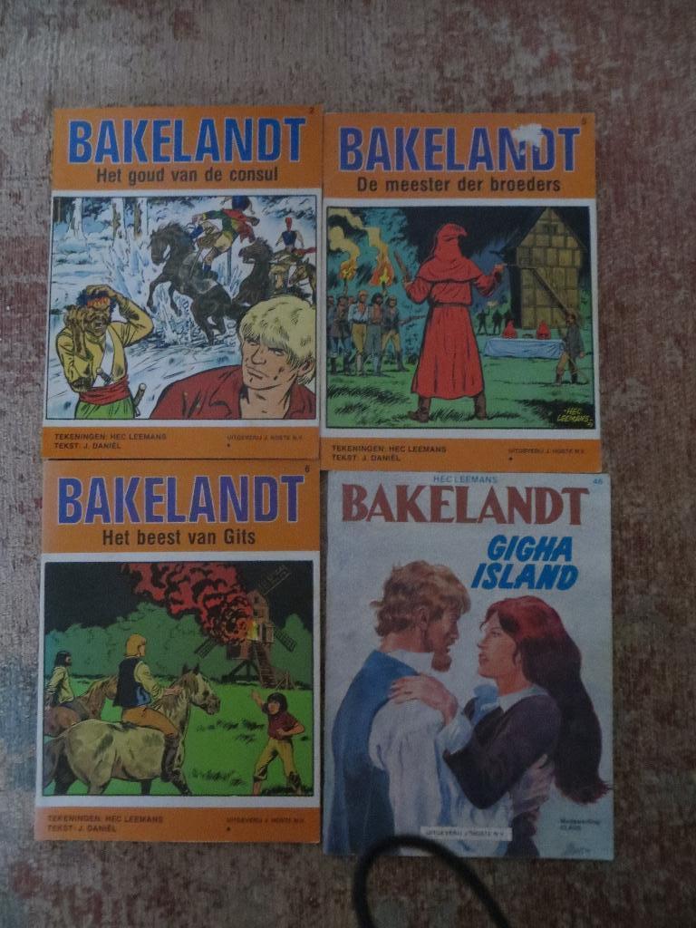 Pakketje Bakelandt strips (J. Hoste), Boeken, Stripverhalen, Gelezen, Meerdere stripboeken, Ophalen of Verzenden