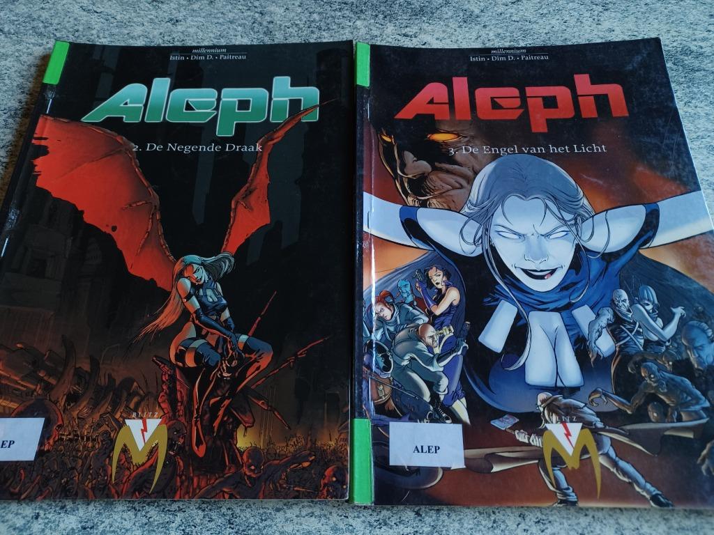 strips ALEPH, Boeken, Ophalen of Verzenden, Gelezen