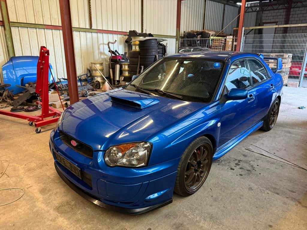 Subaru impreza wrx sti in onderdelen, Ophalen, Subaru, Motorkap