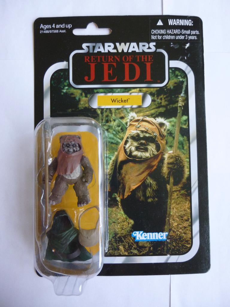 STARWARS VINTAGE COLLECTION ROTJ VC27"WICKET"UIT 2010, Collections, Star Wars, Utilisé, Figurine, Enlèvement ou Envoi