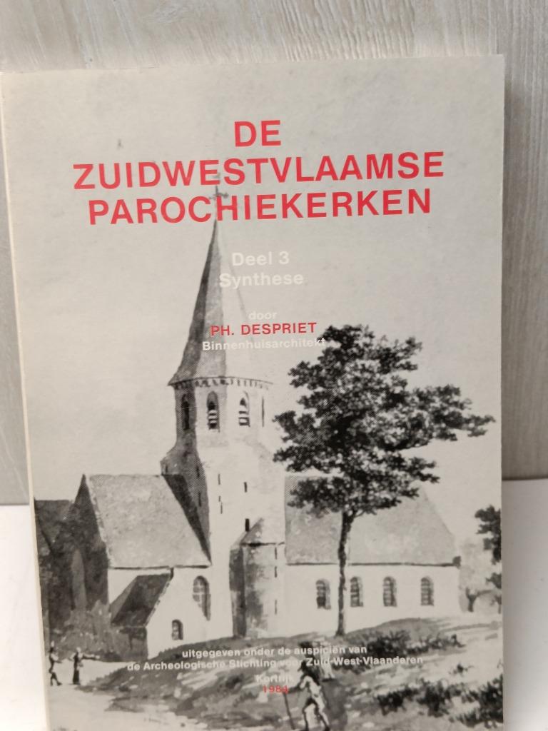 de zuidwestvlaamse parochiekerken deel 3 synthese despriet p, Boeken, Ophalen of Verzenden, Gelezen