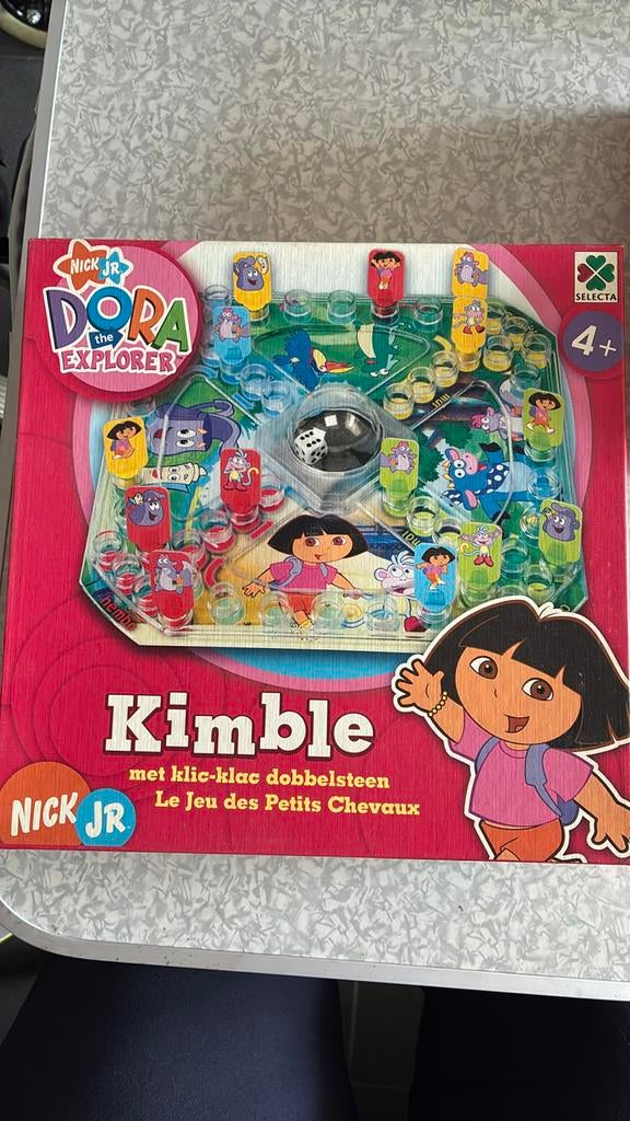 Dora: mens erger je niet, Hobby en Vrije tijd, Gezelschapsspellen | Bordspellen, Ophalen of Verzenden, Zo goed als nieuw