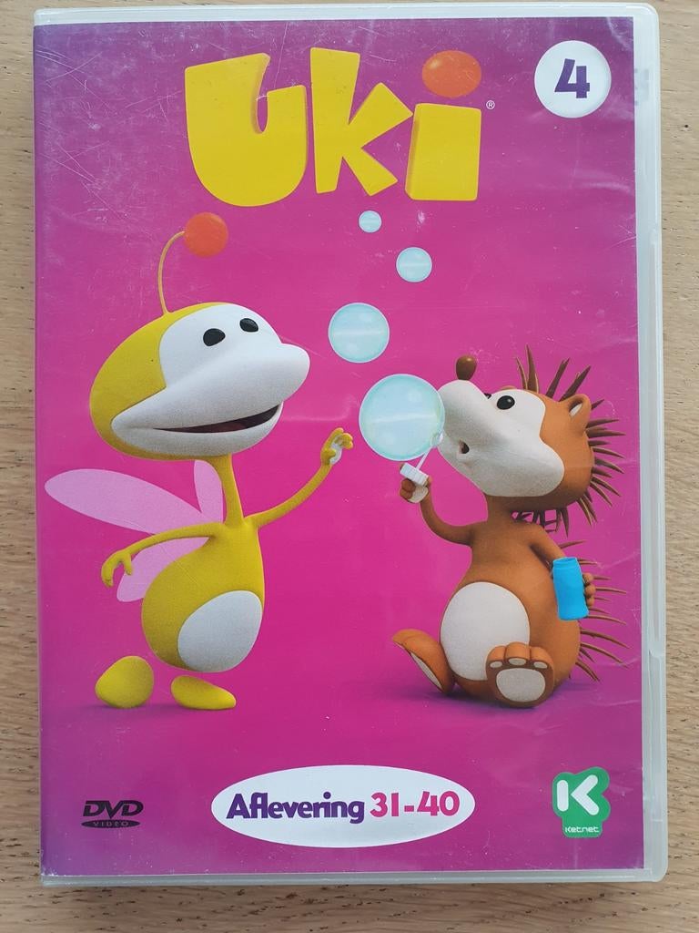 Uki 4 - DVD NDL, Cd's en Dvd's, Europees, Gebruikt, Tekenfilm, Alle leeftijden