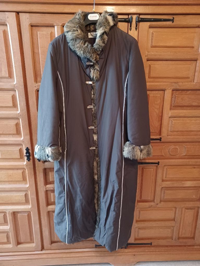 Manteau long, Enlèvement, Porté, Taille 46/48 (XL) ou plus grande, Brun