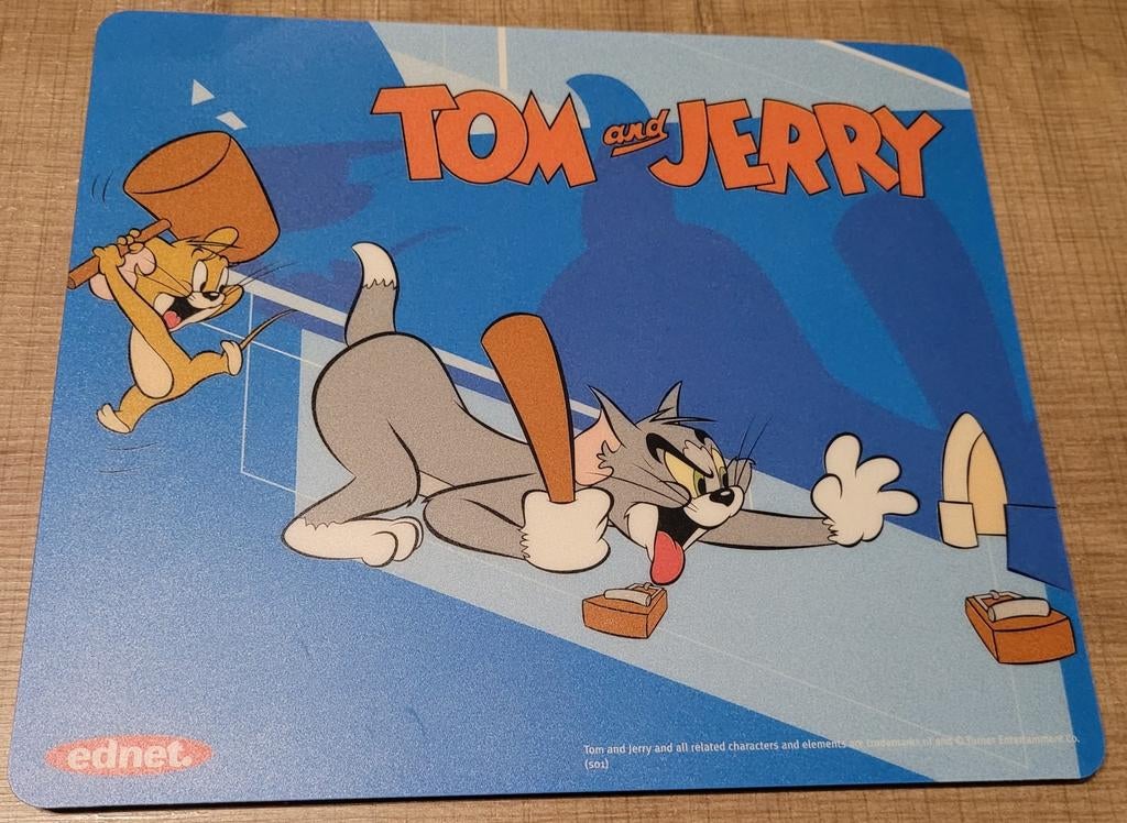Tom & Jerry: muismat, Ophalen of Verzenden, Zo goed als nieuw, Tv, Gebruiksvoorwerp