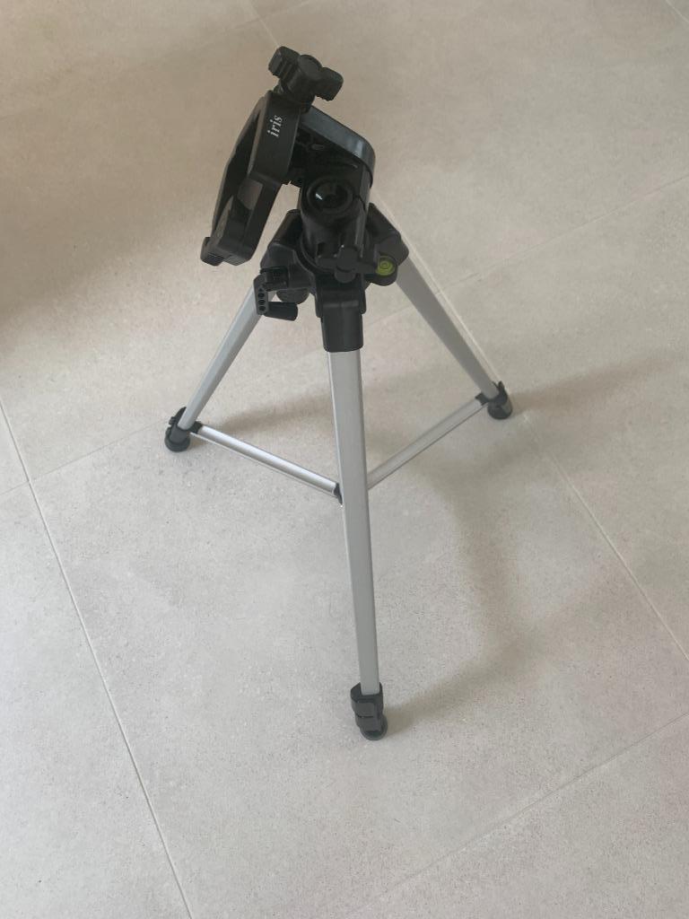 IRIS camera statief - lichtgewicht, Ophalen, Zo goed als nieuw, 175 cm of meer, Driepoot