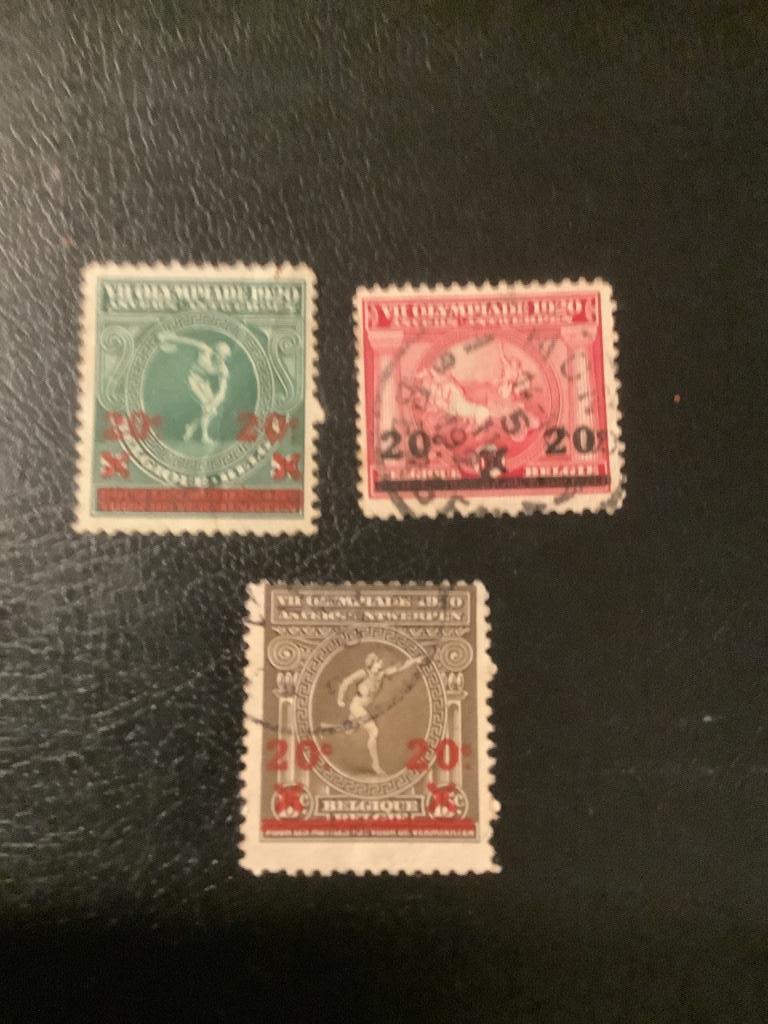 Postzegels België, Postzegels en Munten, Postzegels | Europa | België, Ophalen of Verzenden, Gestempeld, Gestempeld, Olympische Spelen