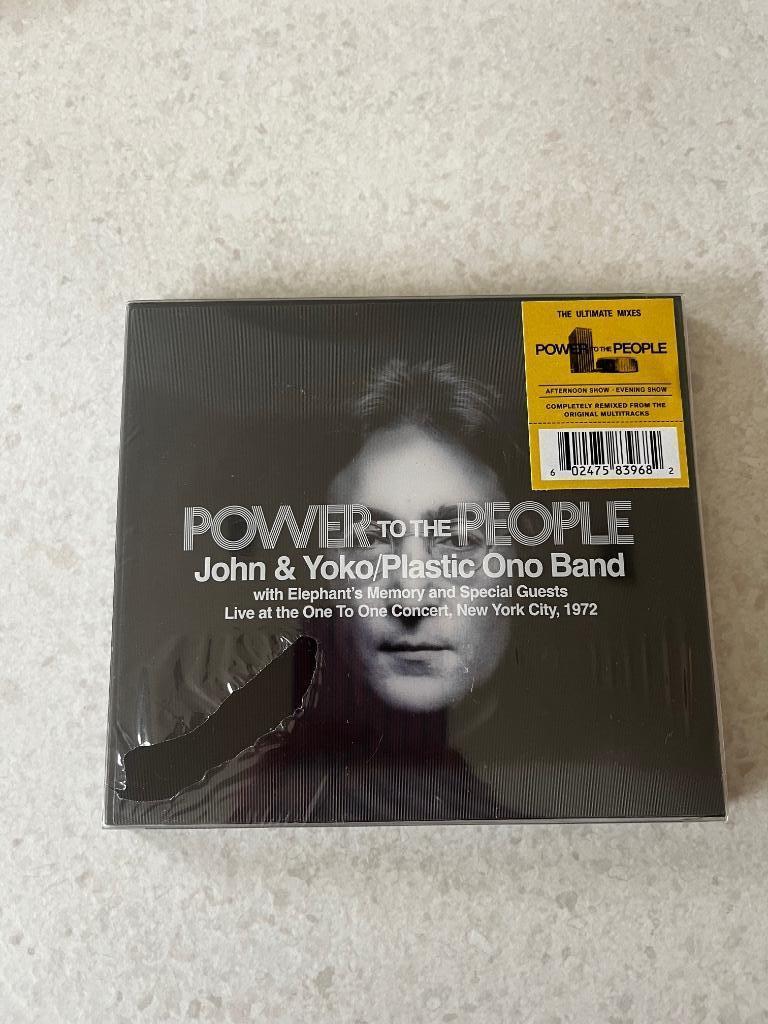 John Lennon & Yoko Ono - Power To The People CD, Ophalen of Verzenden, Nieuw in verpakking