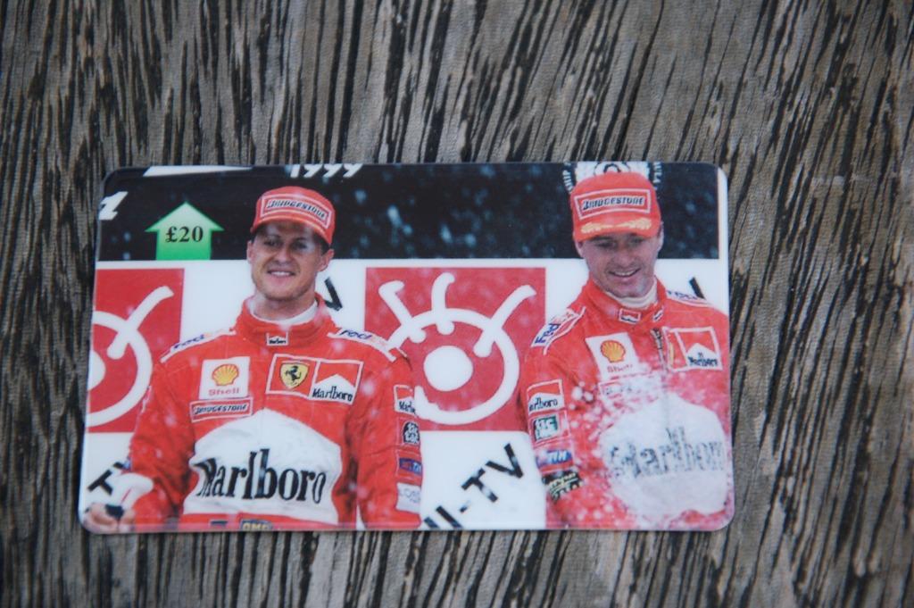 Telefoonkaart - Prepaid Card UK - Michael Schumacher., Verzamelen, Ophalen of Verzenden