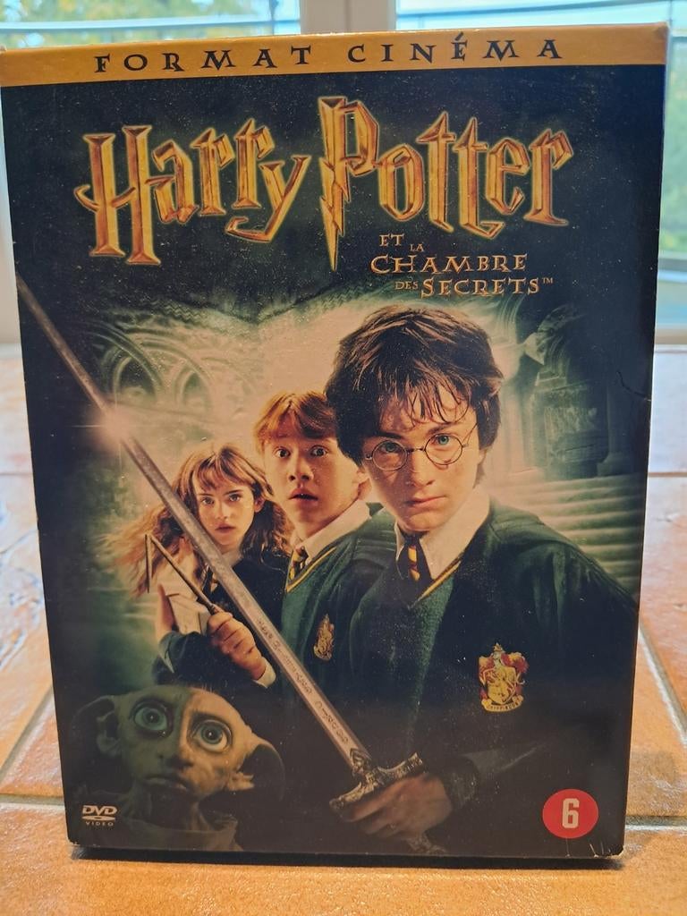 Dvd Harry Potter et la chambre des secrets, À partir de 6 ans, Enlèvement ou Envoi, Science-Fiction, Coffret
