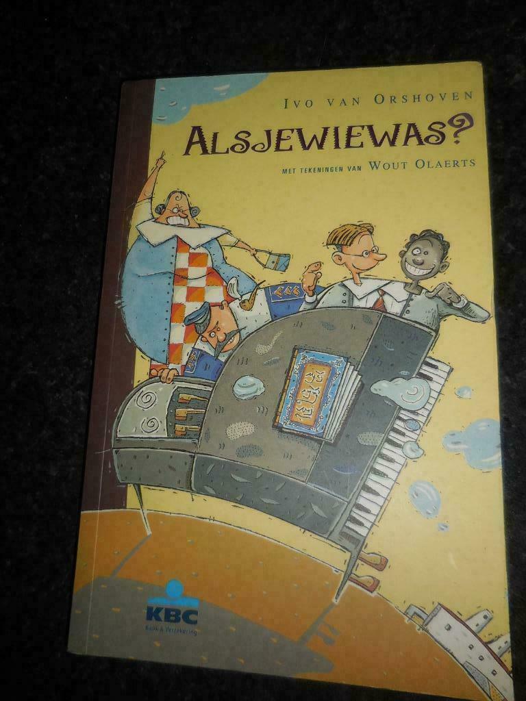 [2079] boek Alsjewiewas? Ivo Van Orshoven nieuwstaat verzend, Boeken, Ophalen of Verzenden, Zo goed als nieuw
