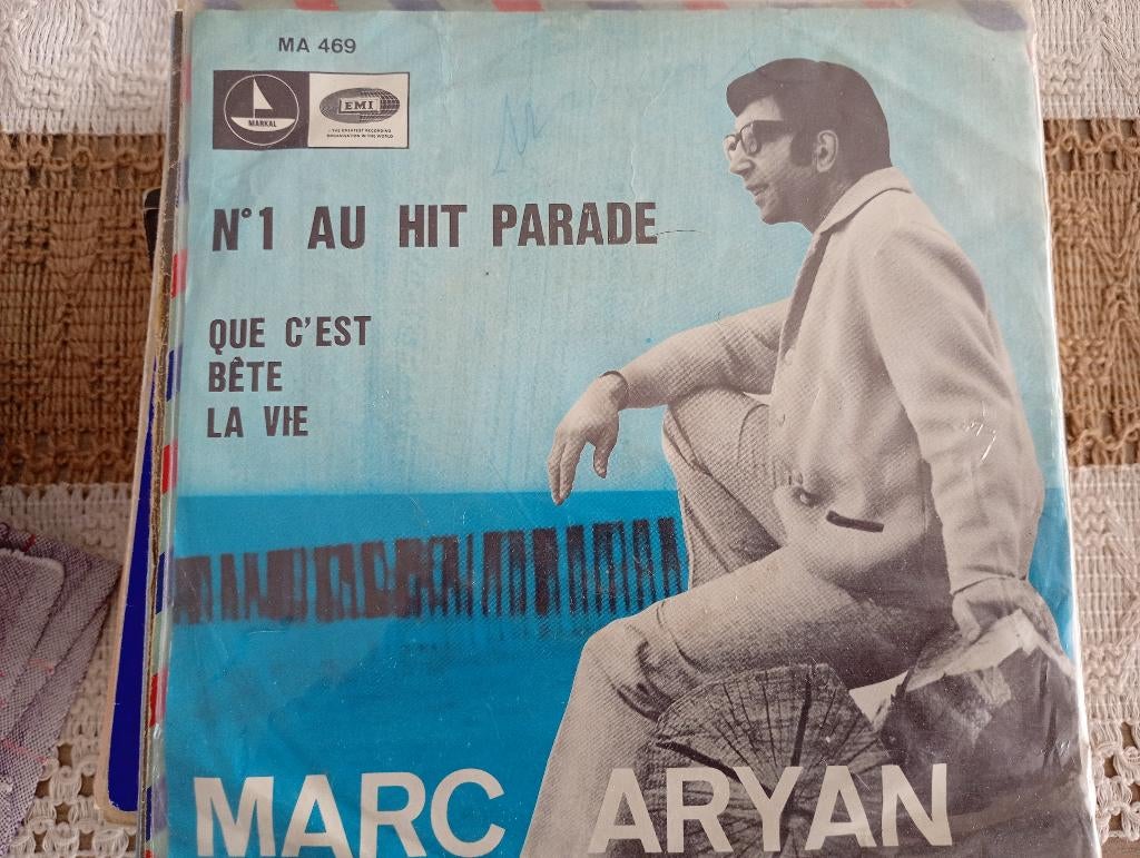 Marc Aryan - Nr. 1 au hit parade, Enlèvement ou Envoi, Single, Utilisé, Pop