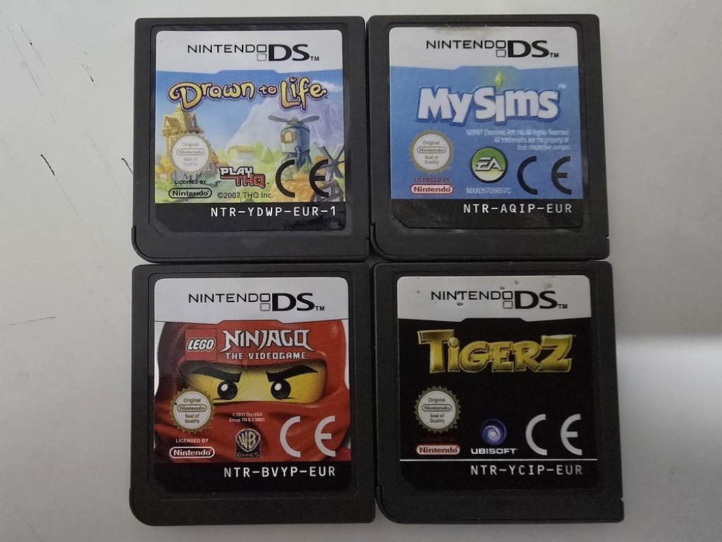 Lot de 4 jeux DS en loose, Avontuur en Actie, 1 speler, Ophalen of Verzenden, Zo goed als nieuw