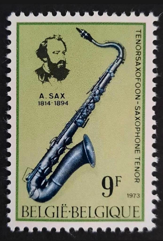 België: OBP 1684 ** Muziekinstrumenten 1973., Frankeerzegel, Ophalen of Verzenden, Zonder stempel, Postfris