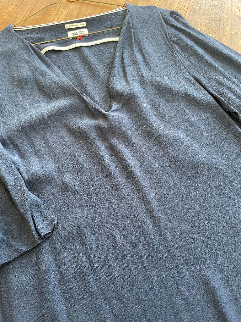 kleedje Tommy Hilfiger maat L, Kleding | Dames, Blauw, Maat 42/44 (L), Ophalen of Verzenden, Zo goed als nieuw