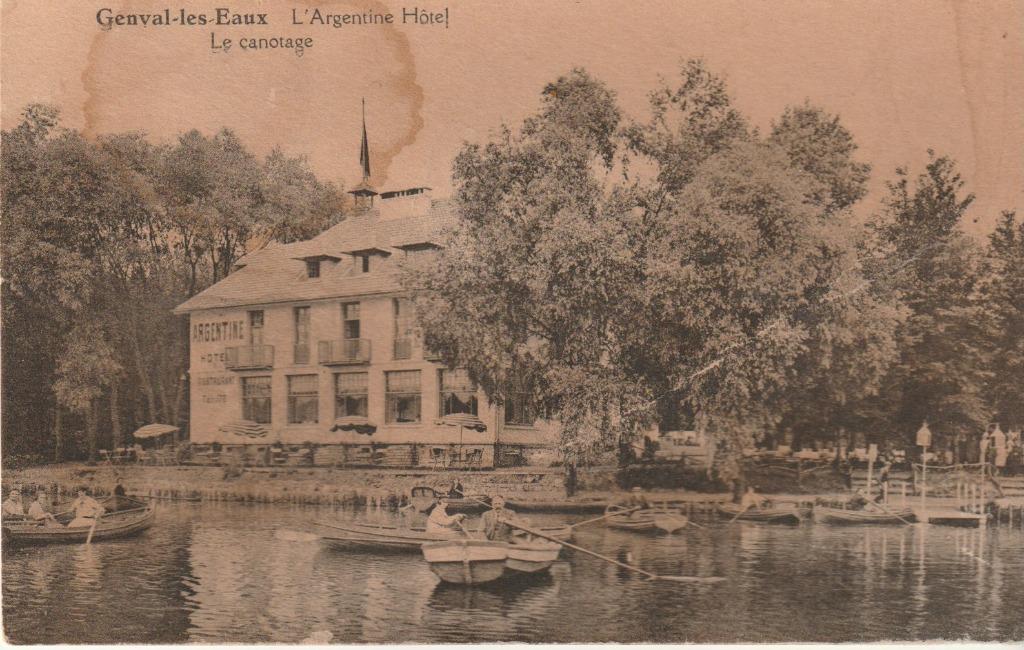 GENVAL LES EAUX  L ARGENTINE HOTEL  LES PECHEURS    CPA, Ophalen of Verzenden, Voor 1920, Ongelopen, Waals-Brabant