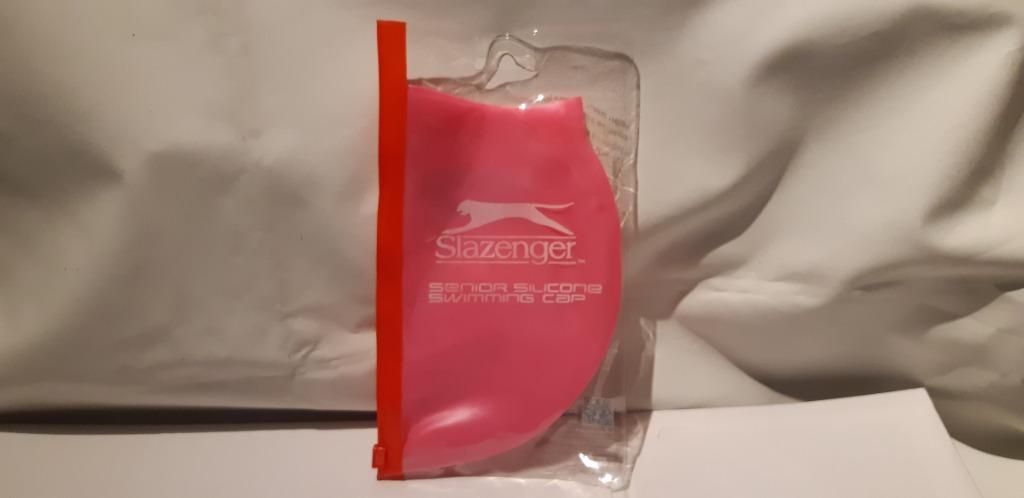 Bonnet de bain en silicone Slazenger, Enlèvement, Neuf, Rose