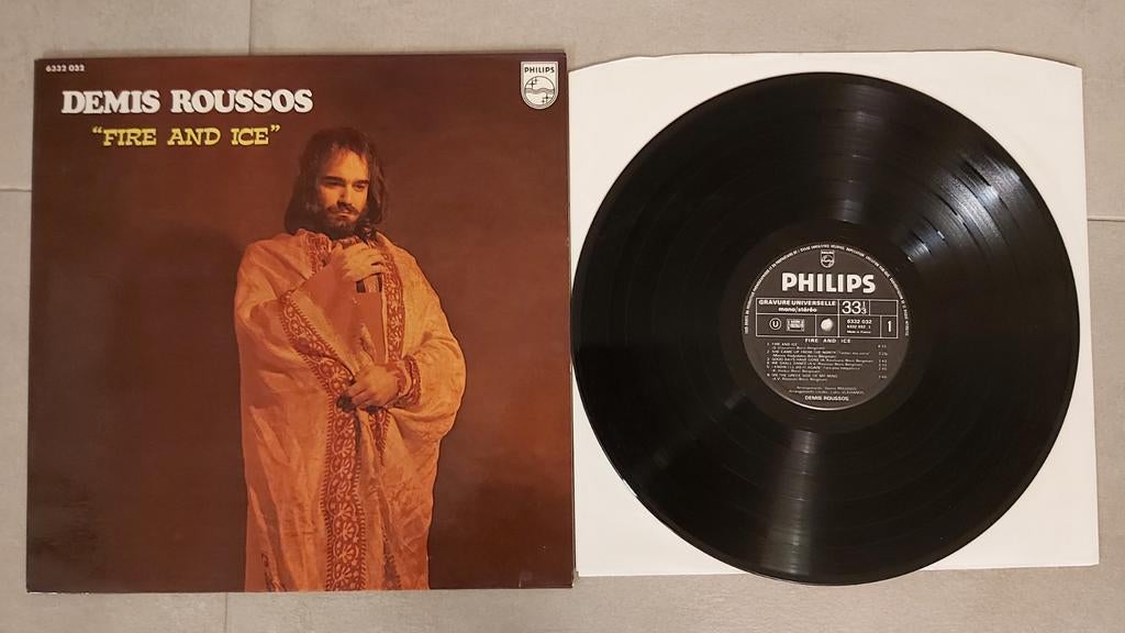 Demis Roussos  - fire and ice, Enlèvement ou Envoi, Comme neuf, 12 pouces