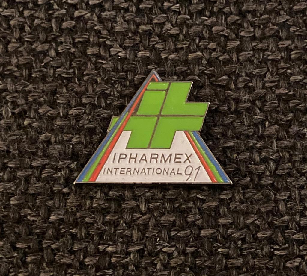 PIN - IPHARMEX INTERNATIONAL 91 - PHARMA - PHARMACIE, Envoi, Utilisé, Autres sujets/thèmes, Insigne ou Pin's