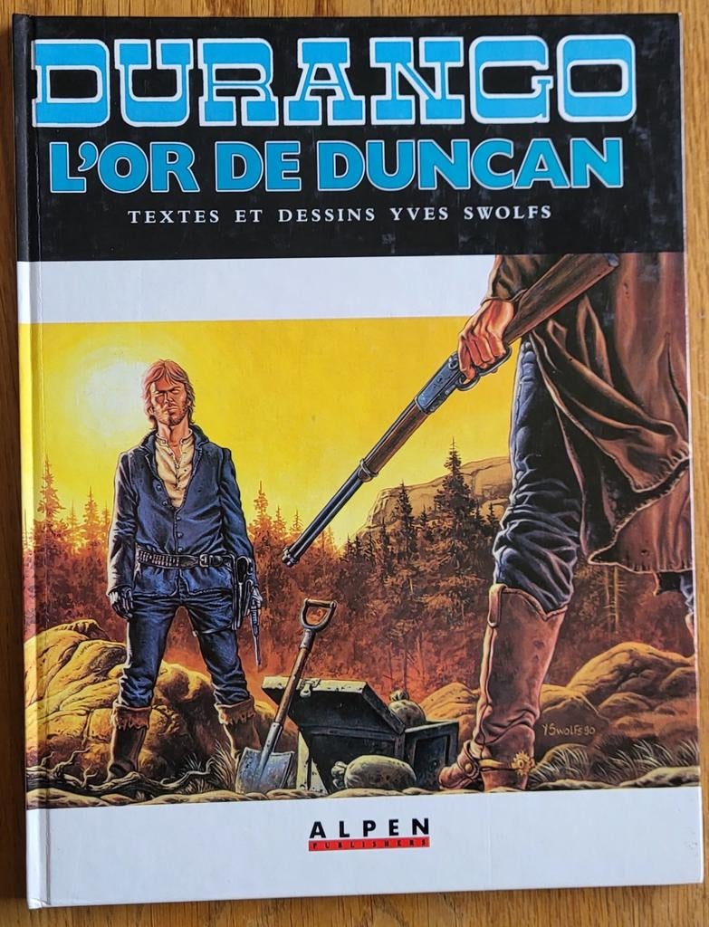 Durango 9 l'or de Duncan Swolfs eo, Enlèvement ou Envoi, Une BD, Yves Swolfs, Utilisé