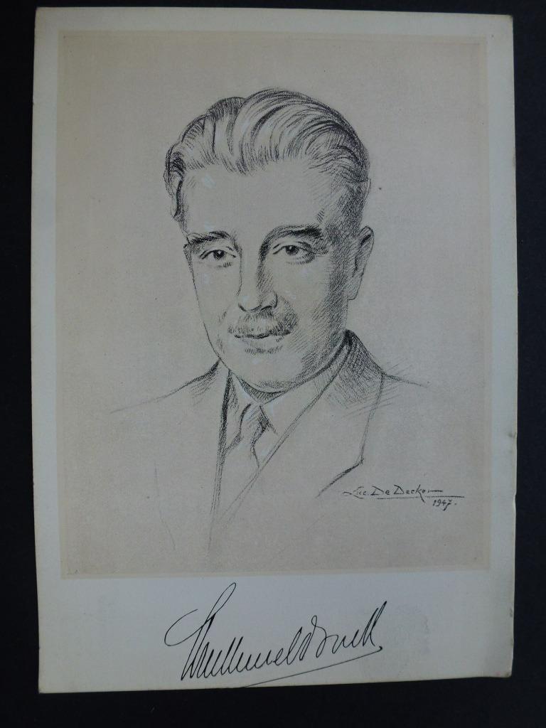 oude prentkaart Emiel Van Hemeldonck  1897 + 1981 ongelopen, Ophalen of Verzenden, Ongelopen, Sterren en Beroemdheden