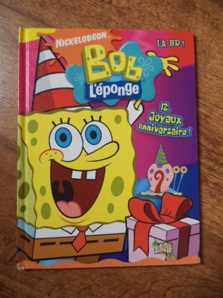 Lot de 2 BDs Bob l'éponge, Plusieurs BD, Enlèvement ou Envoi, Comme neuf