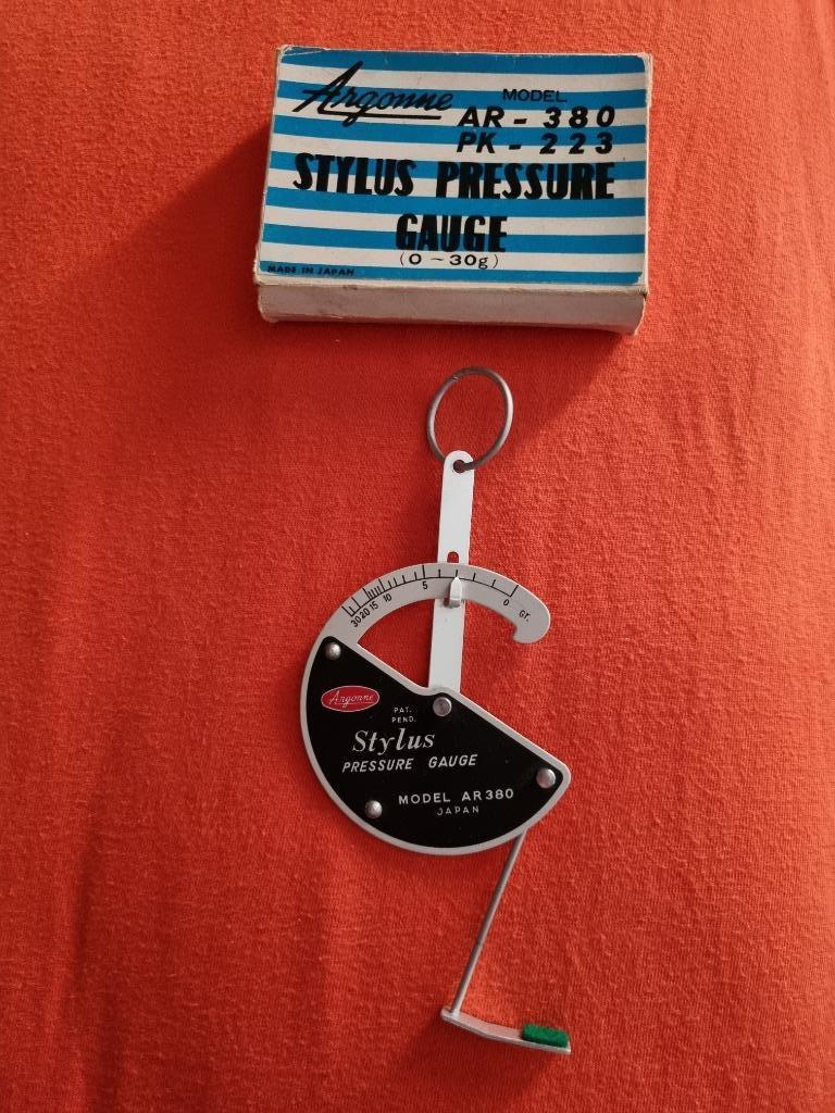 Jauge à pression Stylus 0 à  30 grammes, Enlèvement ou Envoi, Utilisé