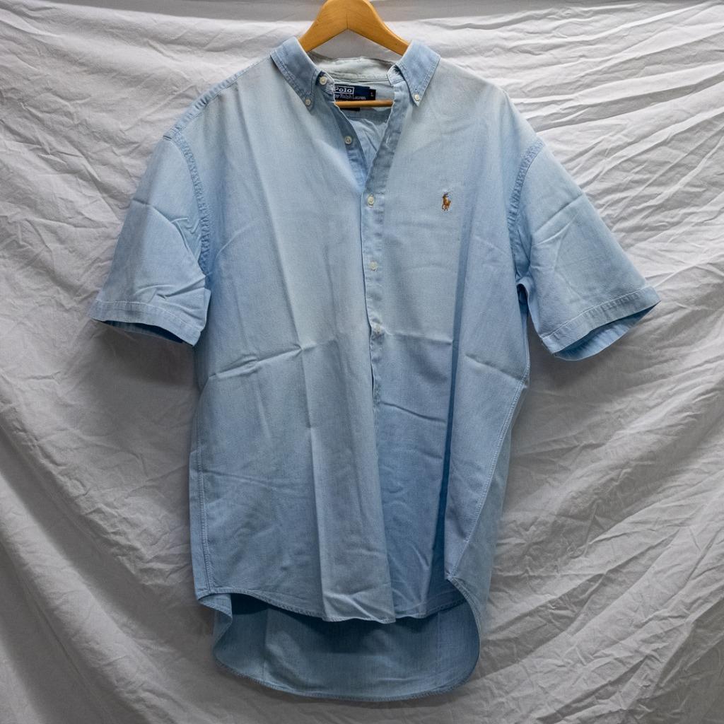 Ralph Lauren (6x) & La Gaviotta (1x) - Hemden, Kleding | Heren, Ophalen, Blauw, Ralph Lauren, Gedragen