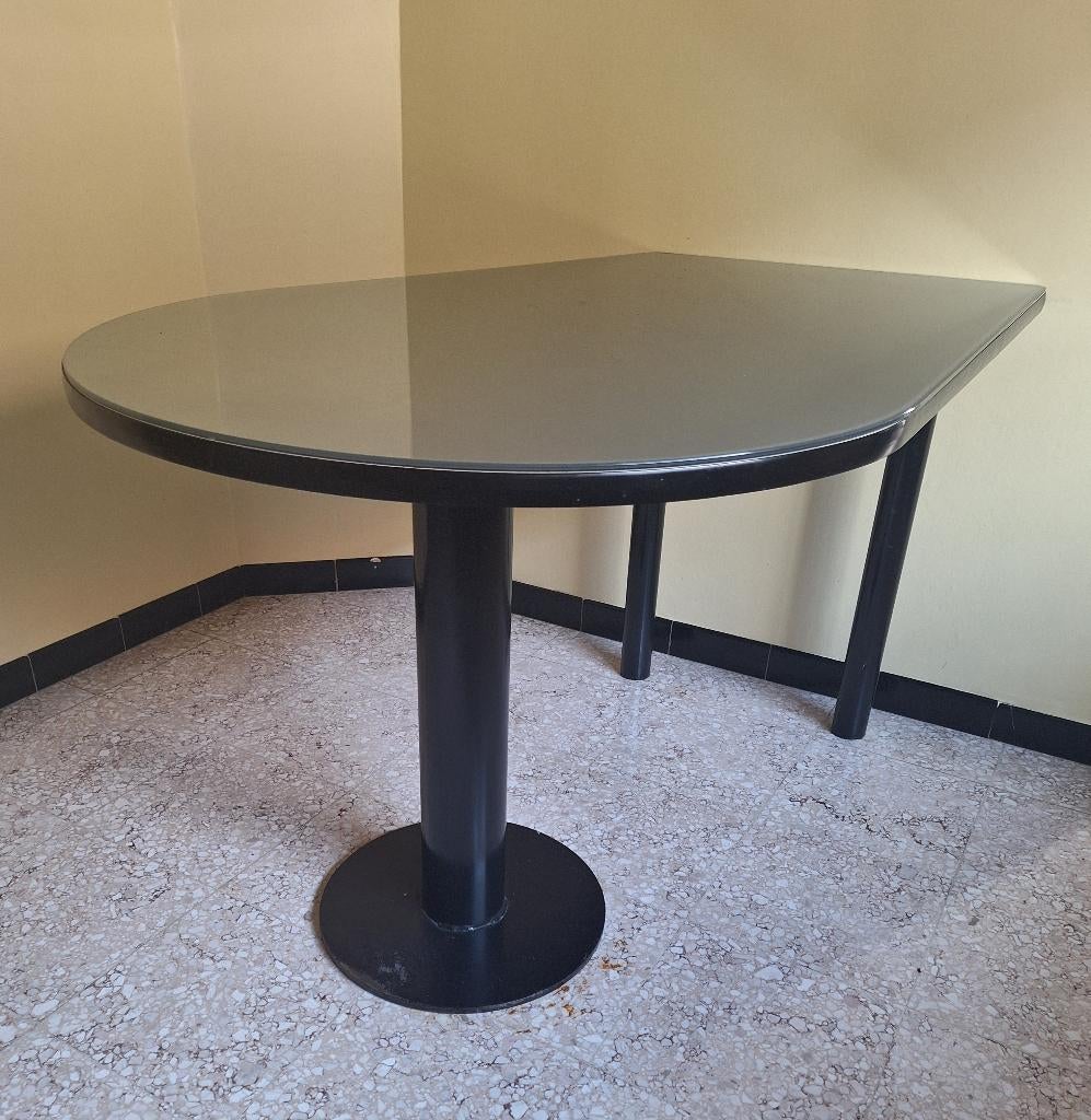 tafel, Maison & Meubles, Tables | Tables à manger, Enlèvement, Comme neuf, Quatre personnes, Verre