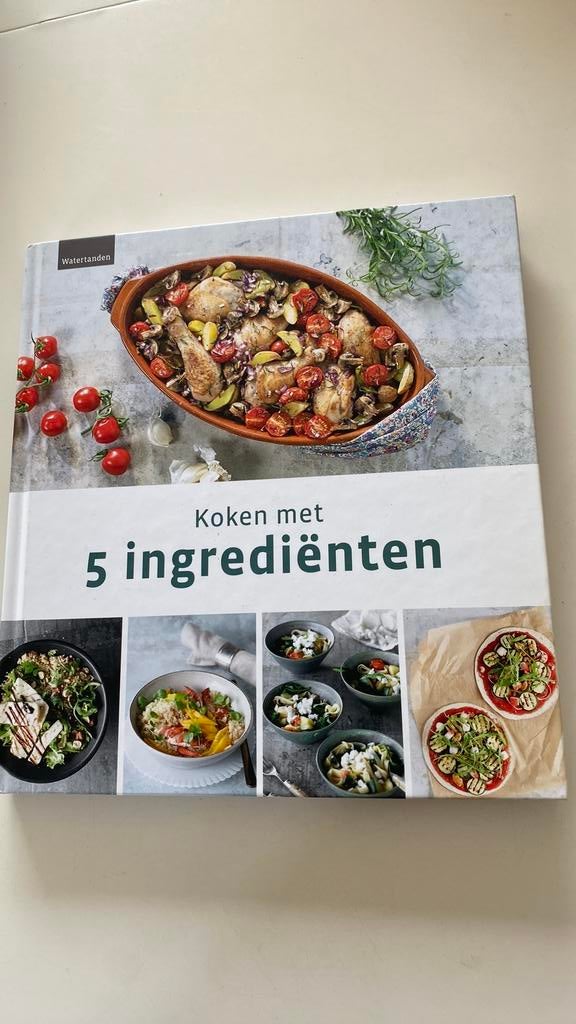 Koken met 5 ingrediënten, Boeken, Ophalen, Overige typen, Zo goed als nieuw, Europa