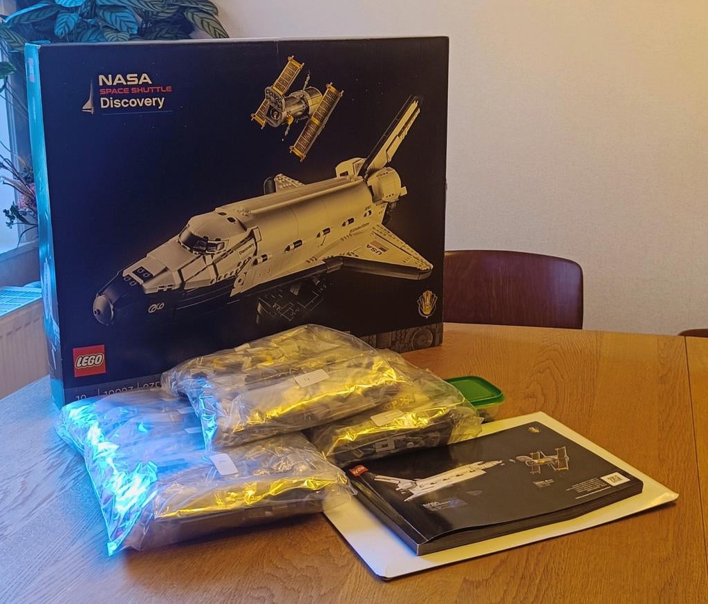 Lego NASA Space shuttle Discovery, Enlèvement, Comme neuf