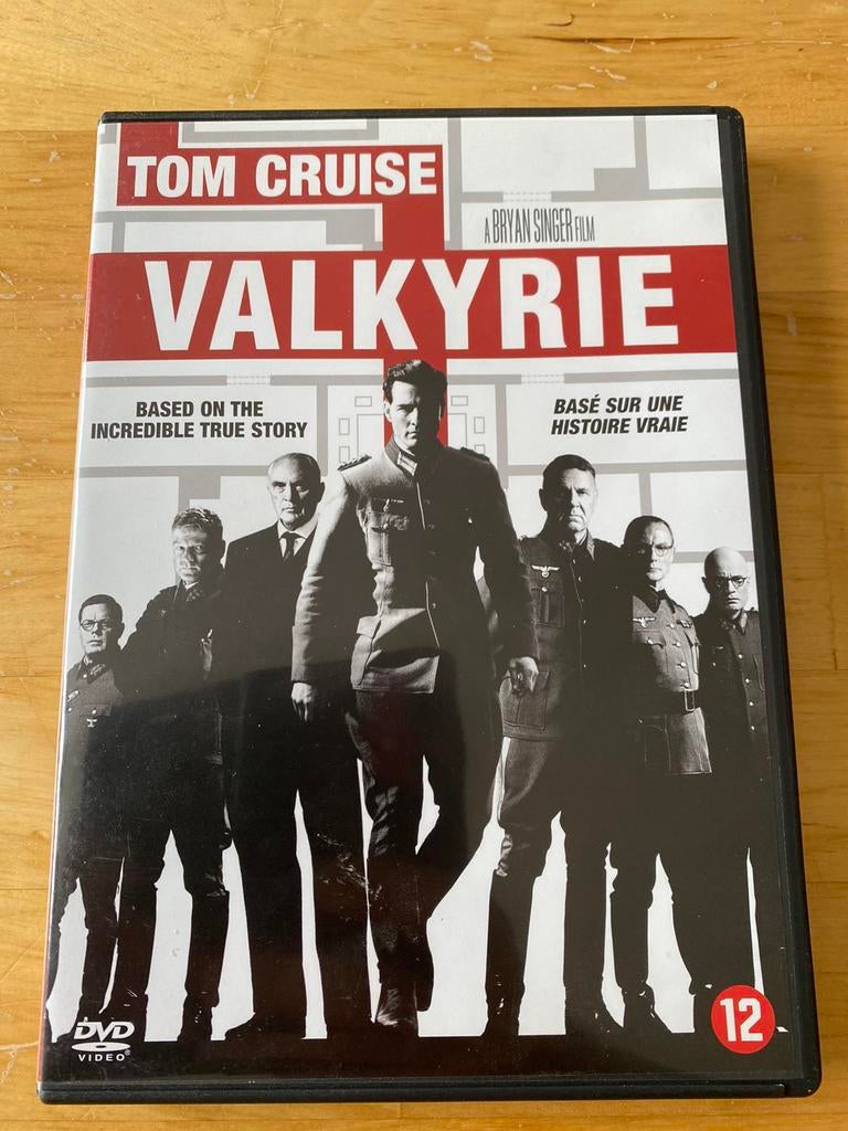 Dvd  :  Valkyrie  met Tom Cruise., Vanaf 12 jaar, Ophalen of Verzenden, Zo goed als nieuw, Oorlog