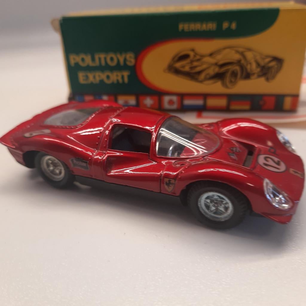 POLITOYS EXPORT nr 574 FERRARI P4 *VINTAGE*MIB*, Hobby en Vrije tijd, Ophalen, Nieuw, Auto, Overige merken