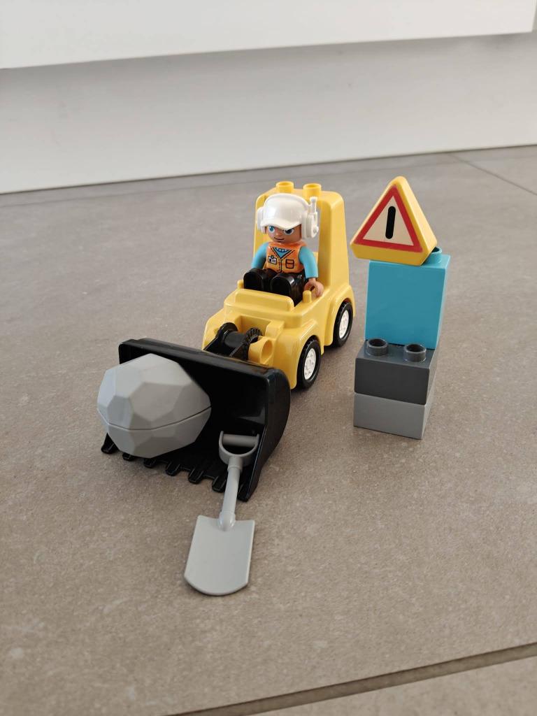 Lego Duplo - Bulldozer -10930 (sans boîte), Enlèvement, Comme neuf, Briques en vrac, Duplo