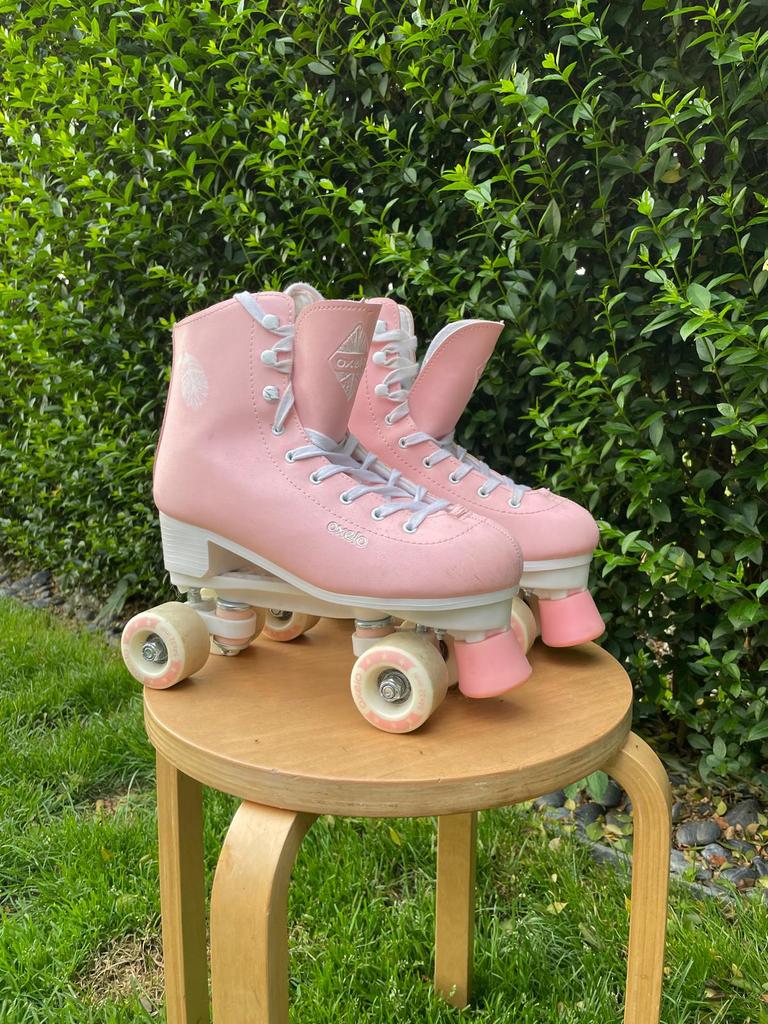 Patins à roulettes rose, Enlèvement, Comme neuf