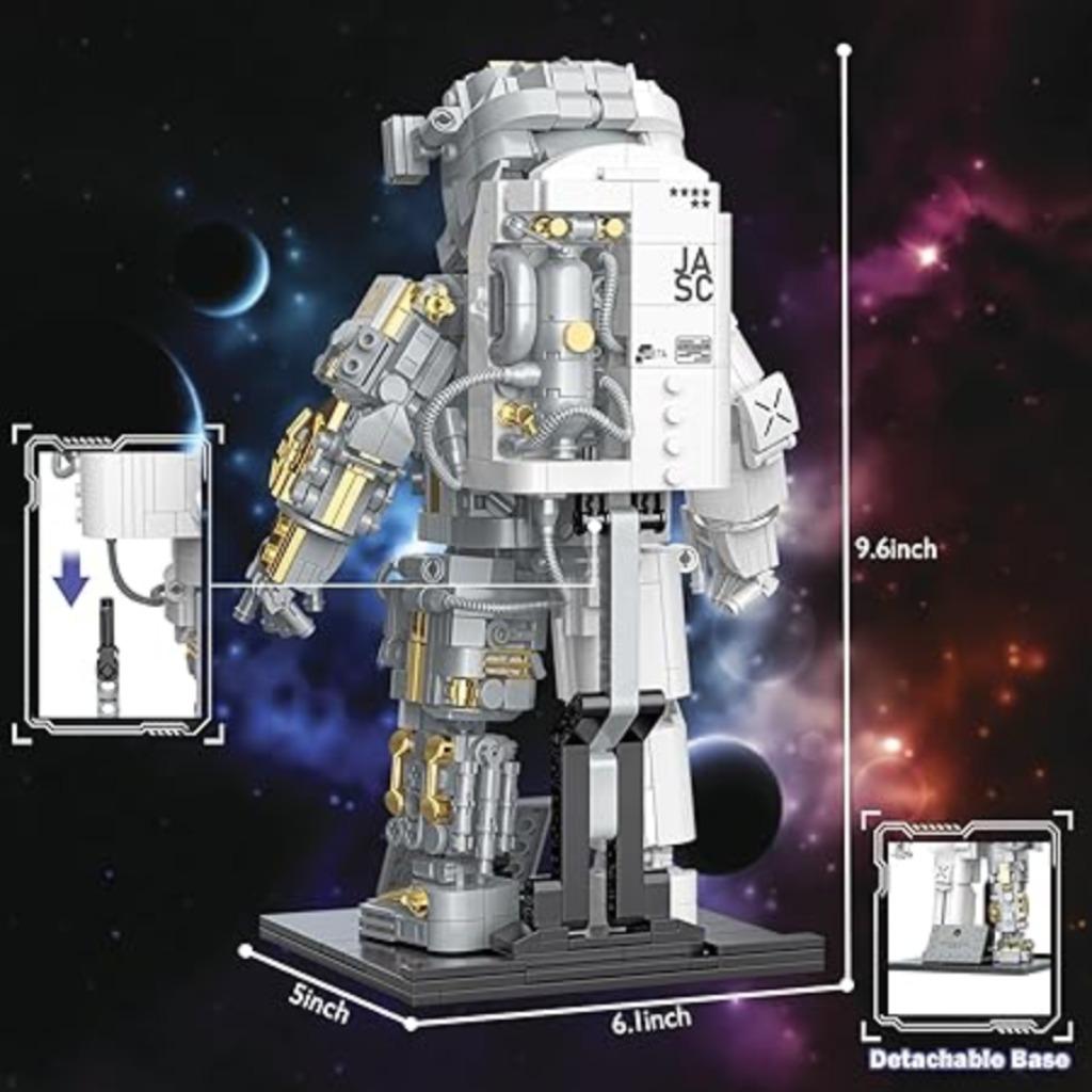 JMBricklayer astronauten bouwset | Nieuw, -, Verzenden, -, Nieuw