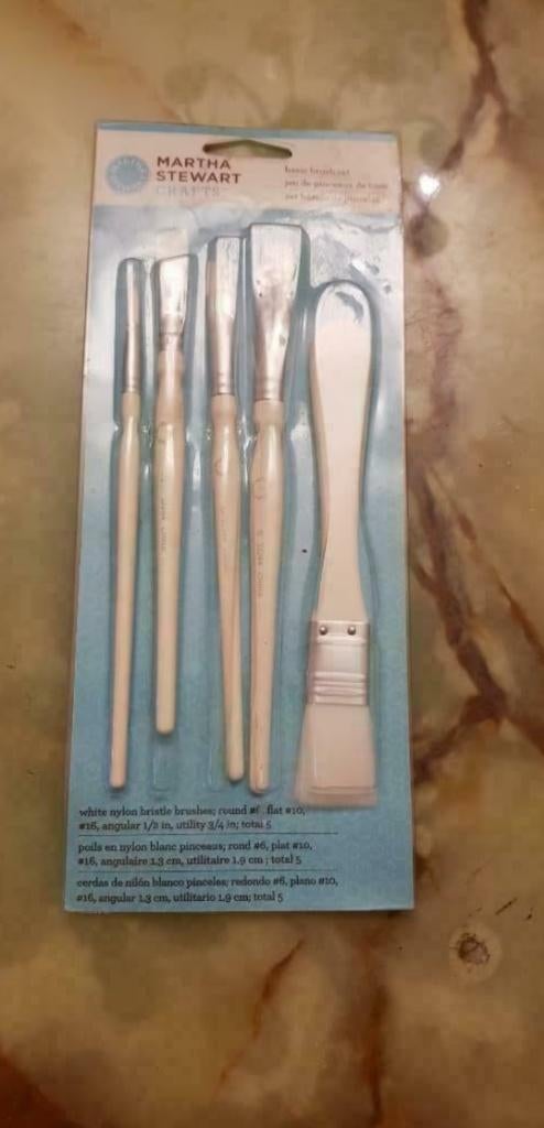 Set de Pinceaux Martha Stewart crafts, Hobby & Loisirs créatifs, Peinture, Neuf, Enlèvement