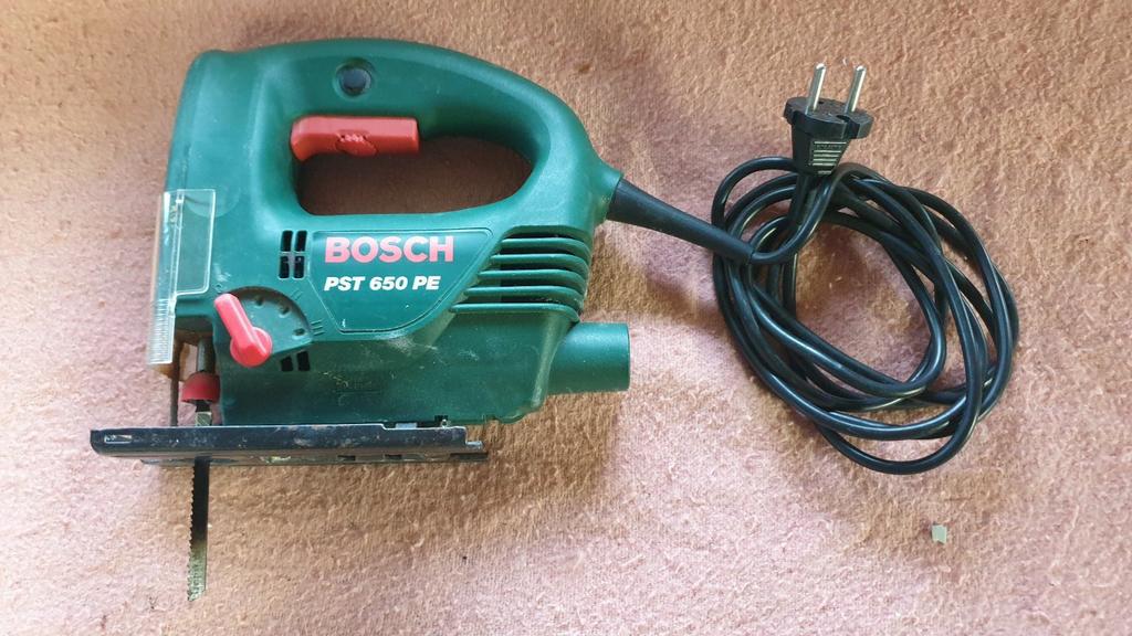 Bosch PST 650 PE, decoupeerzaag, amper gebruikt., Ophalen of Verzenden, Decoupeerzaag