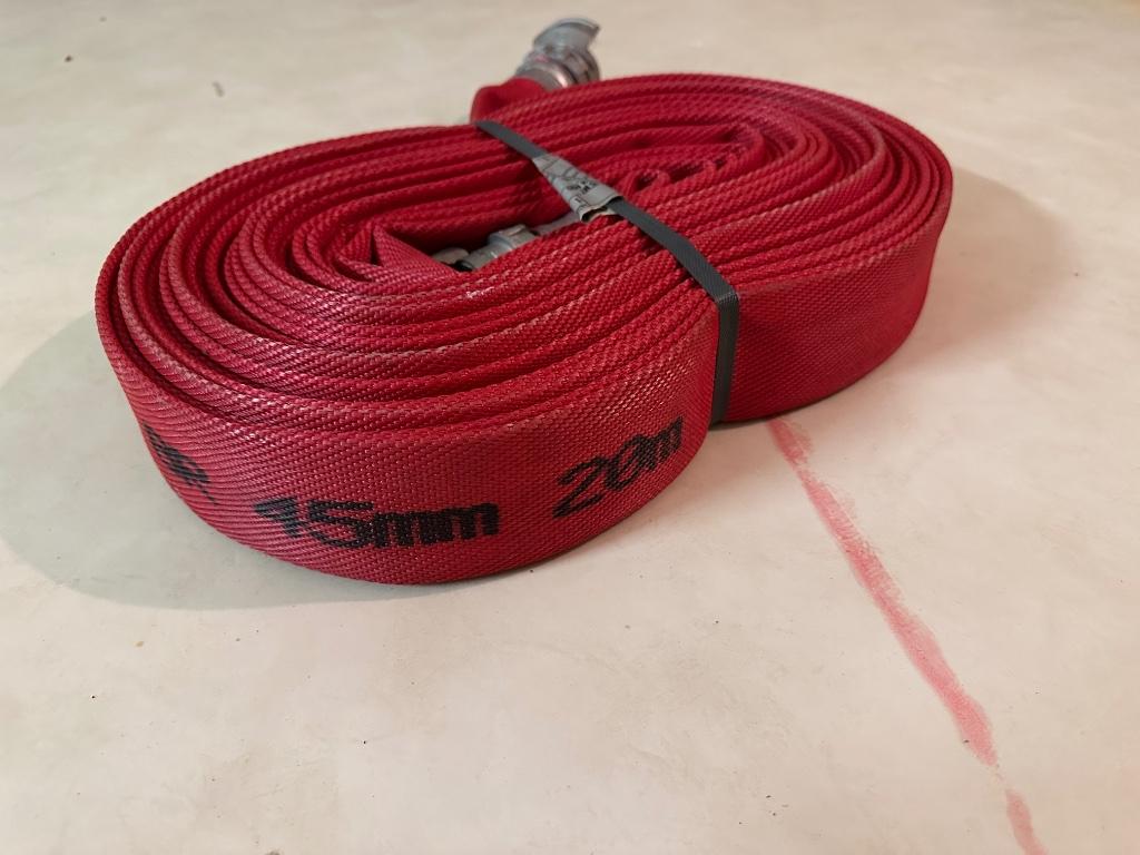 Brandslang DSP40 rood plat oprolbaar 20m - Laatste stuk, Enlèvement, Utilisé