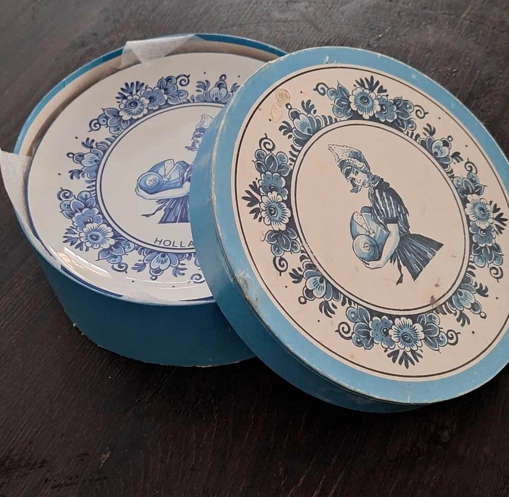 delfts blauwe borden, Antiek en Kunst, Ophalen of Verzenden