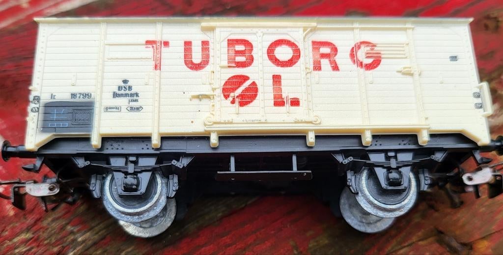 Tuborg treinwagon, Ophalen of Verzenden, Zo goed als nieuw, Wagon, Fleischmann