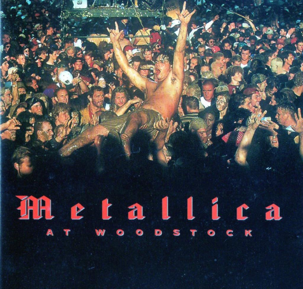 CD METALLICA - Op Woodstock - 1994, Cd's en Dvd's, Verzenden, Zo goed als nieuw