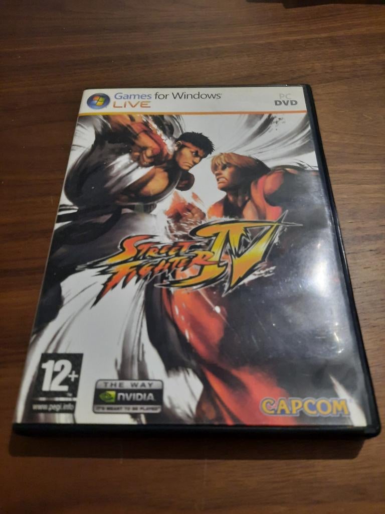PC DVD-Rom Street Fighter IV, Enlèvement ou Envoi, Utilisé