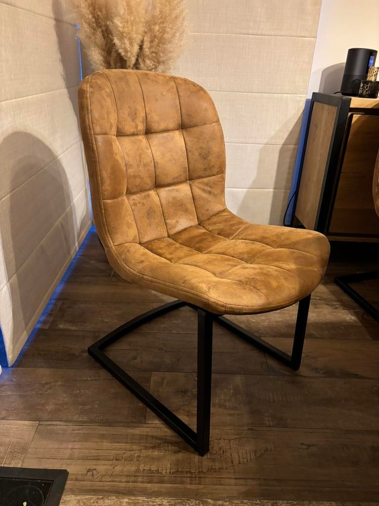 6 chaises de salle à manger, Comme neuf, Enlèvement, Cinq, Six Chaises ou plus, Synthétique