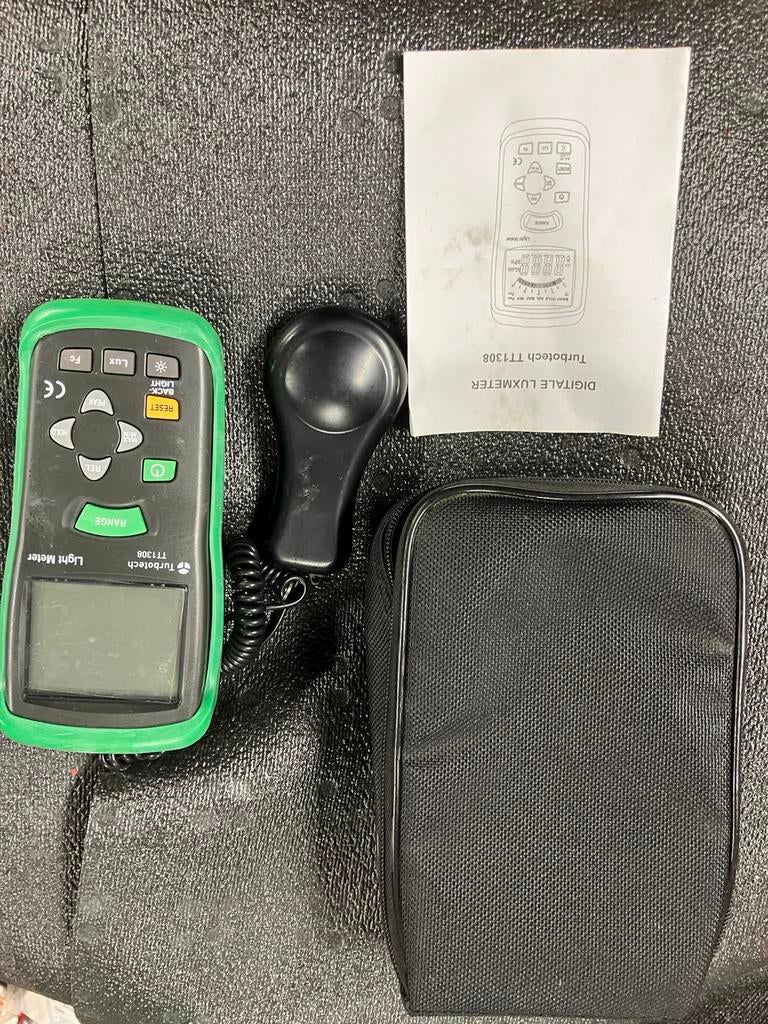 Digitale Luxmeter Turbotech TT1308, Enlèvement, Comme neuf